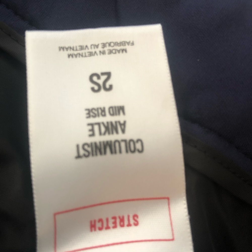 Pants ankle
